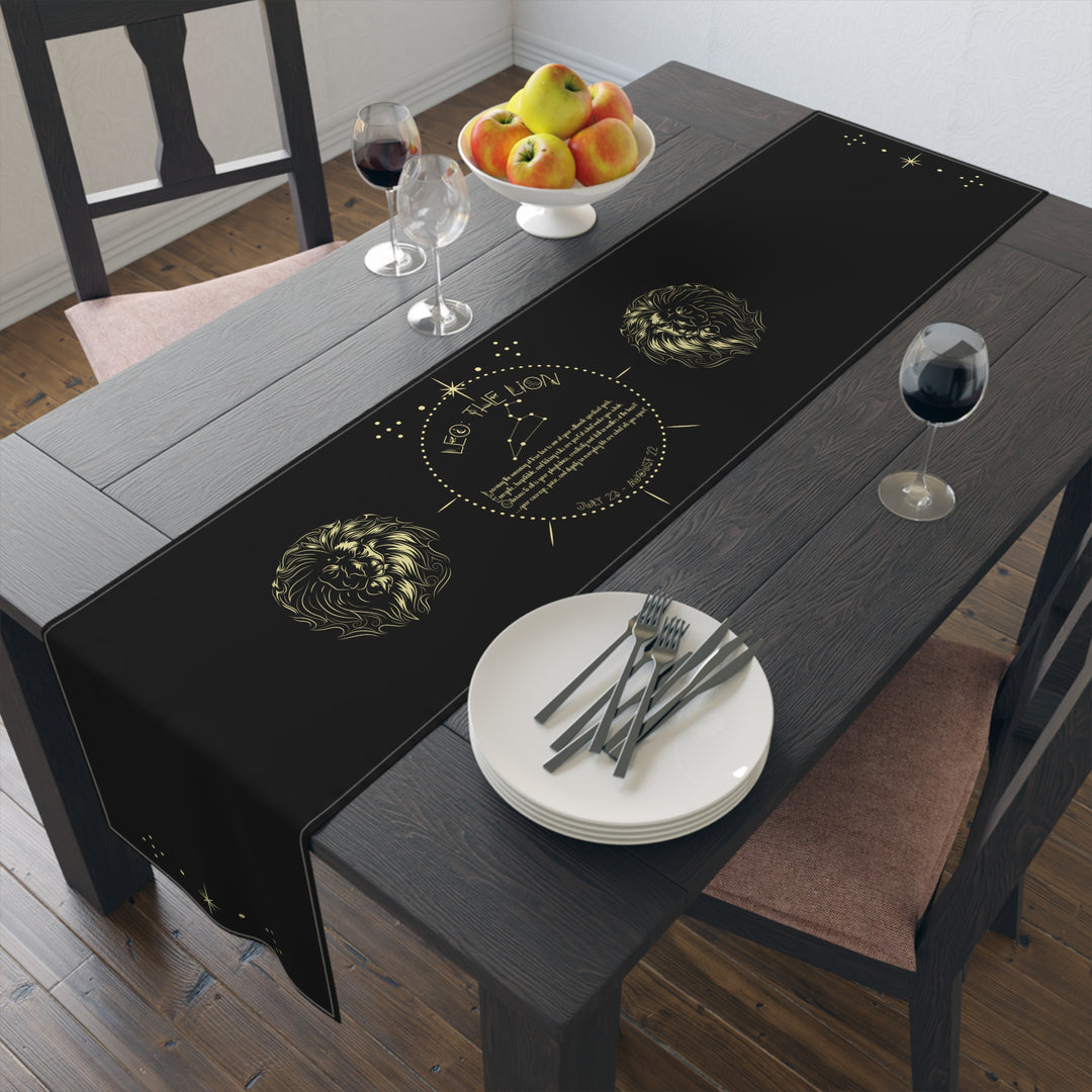 Leo Acrostic Poem Table Runner