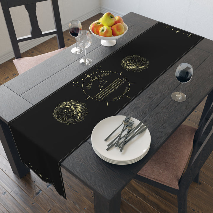 Leo Acrostic Poem Table Runner