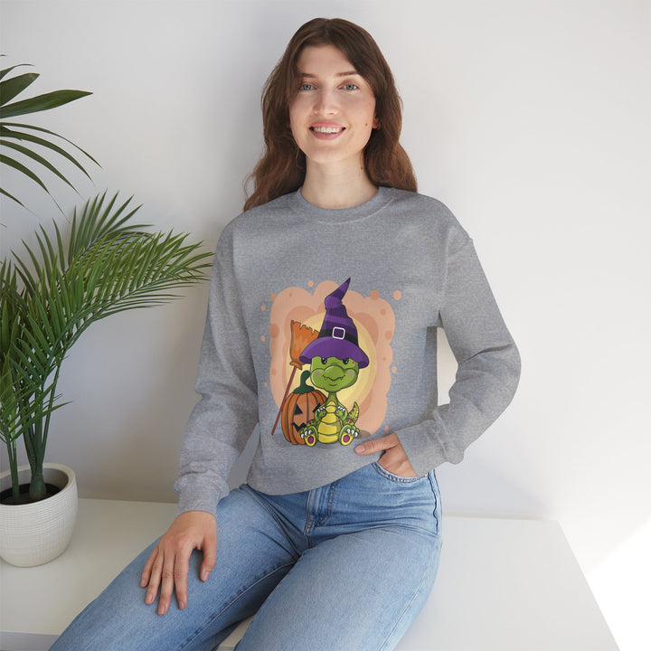 Happy Halloween Acrostic Poem Sweatshirt - Baby Dragon
