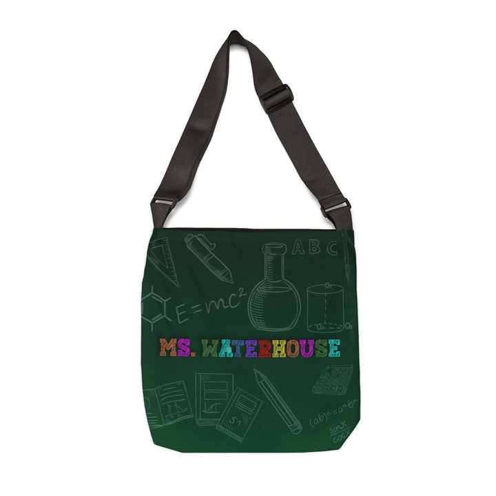 My Teacher Acrostic Poem Adjustable Tote Bag - Personalized