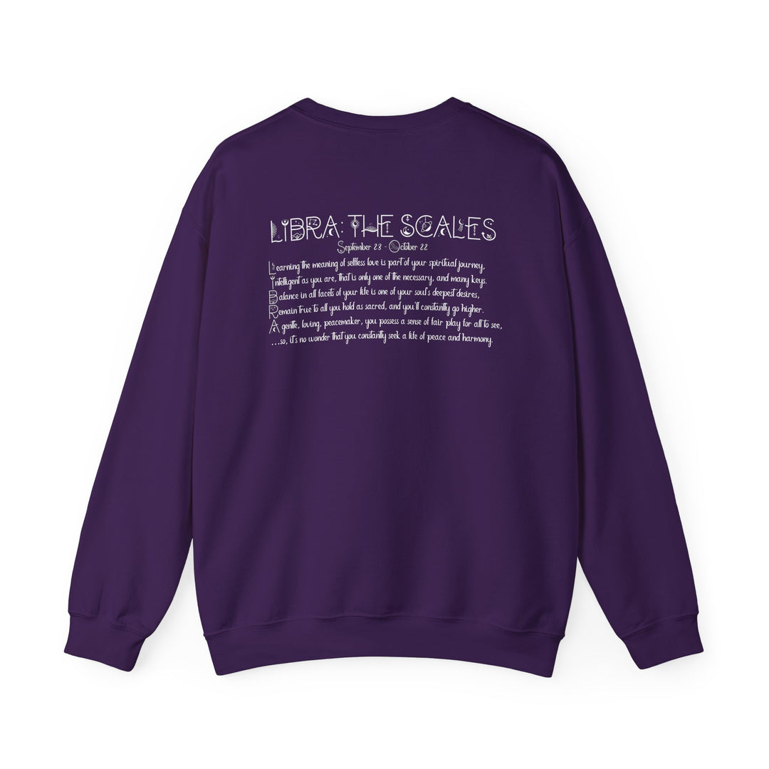 Libra Acrostic Poem Astrology Sweatshirt - Unisex