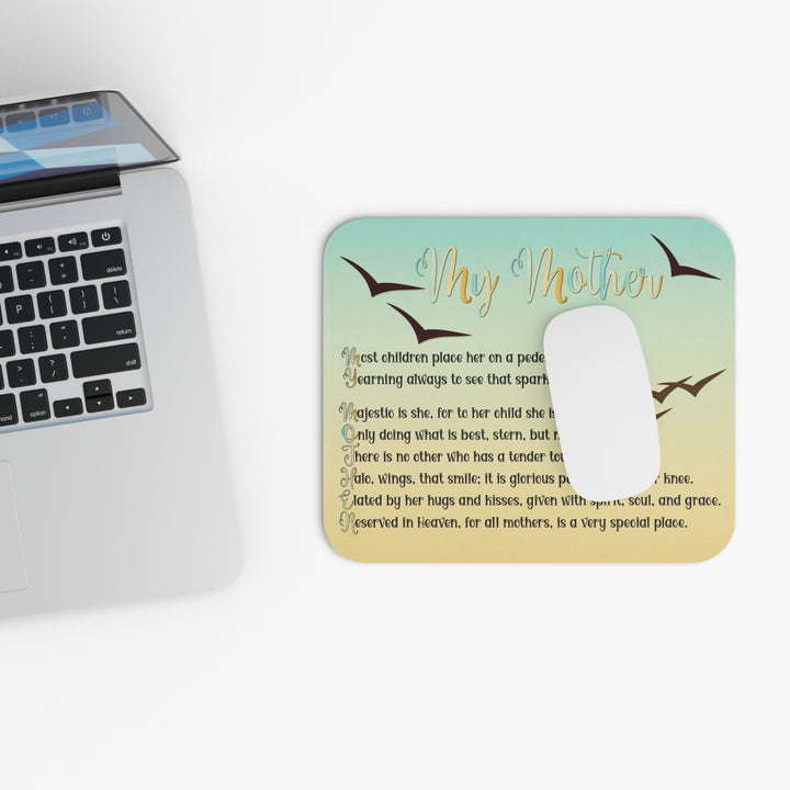 My Mother Acrostic Poem Mouse Pad