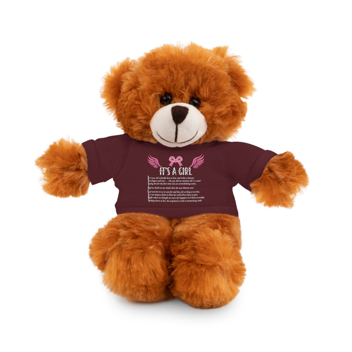It's a Girl Acrostic Poem Stuffed Animal Collection with T-Shirt - Wings