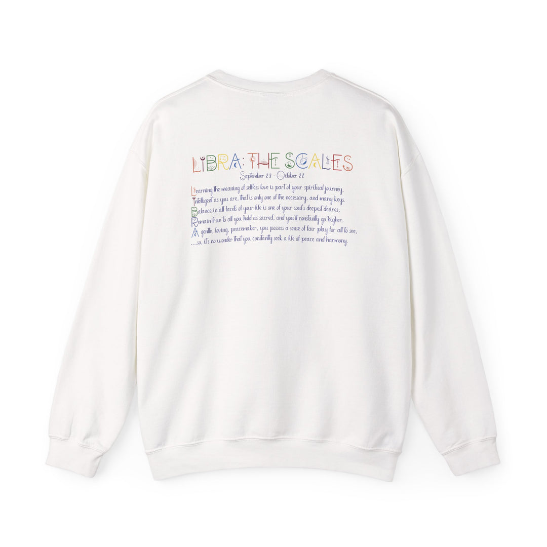 Libra Acrostic Poem Astrology Sweatshirt - Unisex