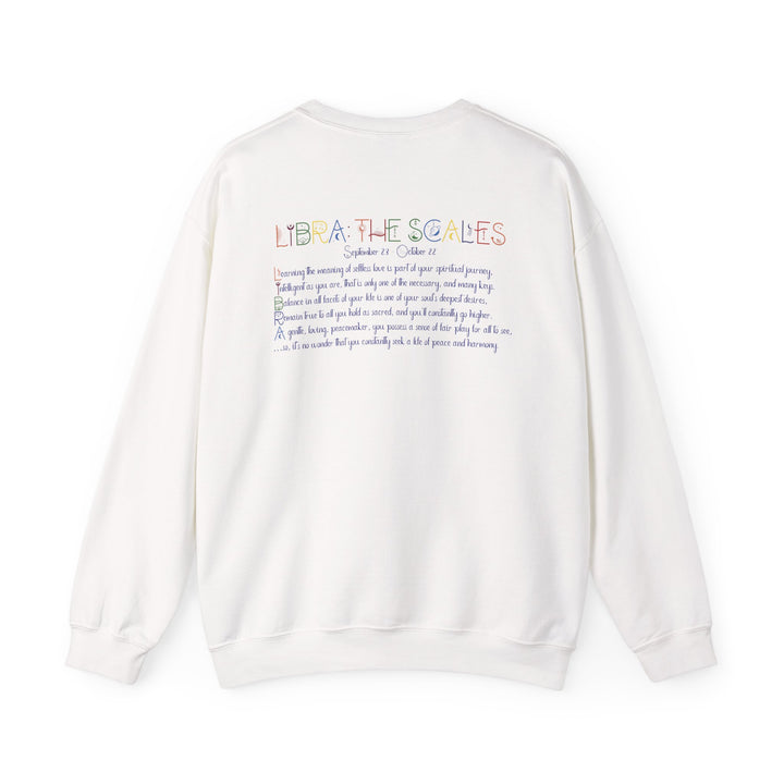 Libra Acrostic Poem Astrology Sweatshirt - Unisex