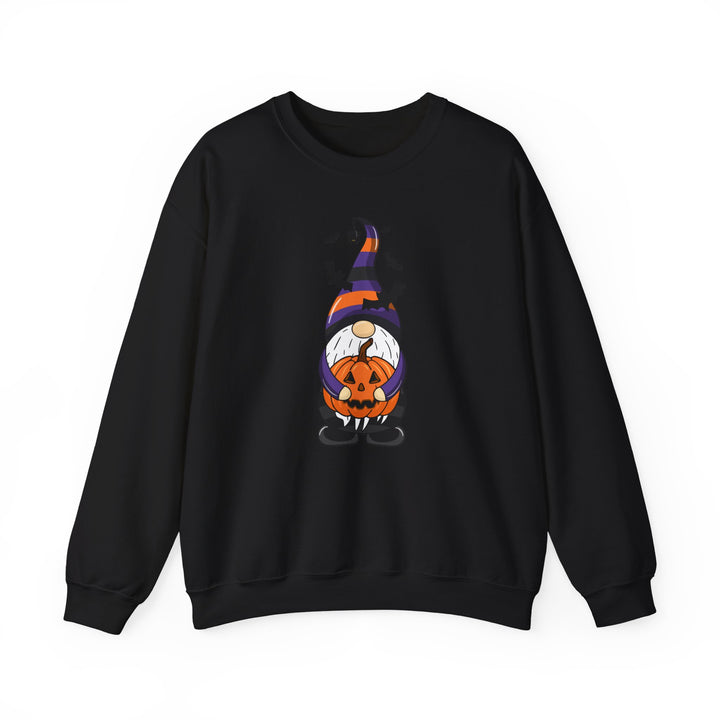 Happy Halloween Acrostic Poem Sweatshirt - Gnome with Pumpkin
