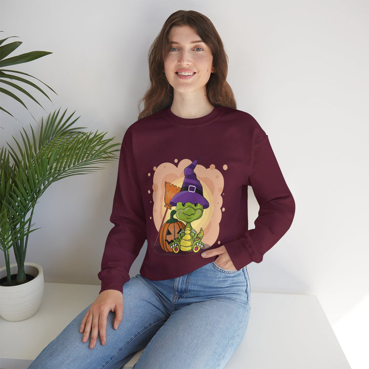 Happy Halloween Acrostic Poem Sweatshirt - Baby Dragon