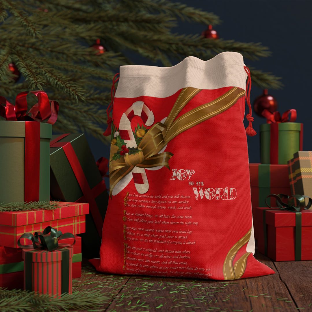 Joy to the World Acrostic Poem Gift Bag