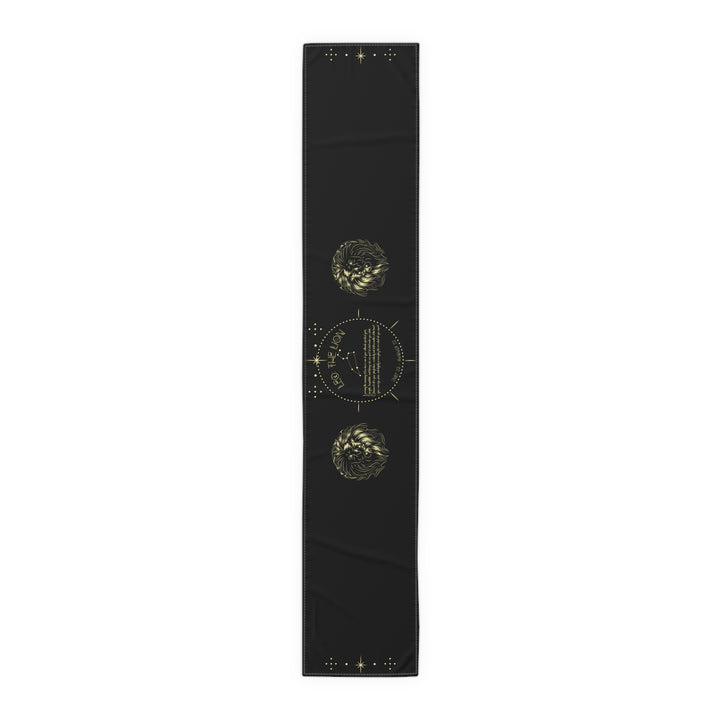 Leo Acrostic Poem Table Runner