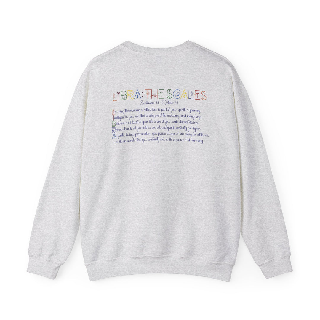 Libra Acrostic Poem Astrology Sweatshirt - Unisex