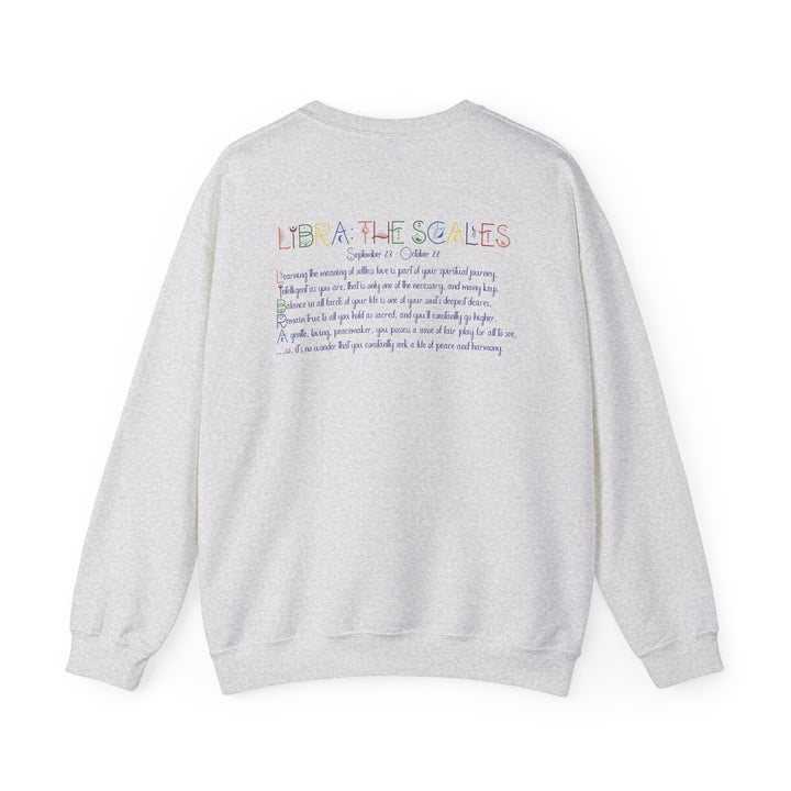 Libra Acrostic Poem Astrology Sweatshirt - Unisex