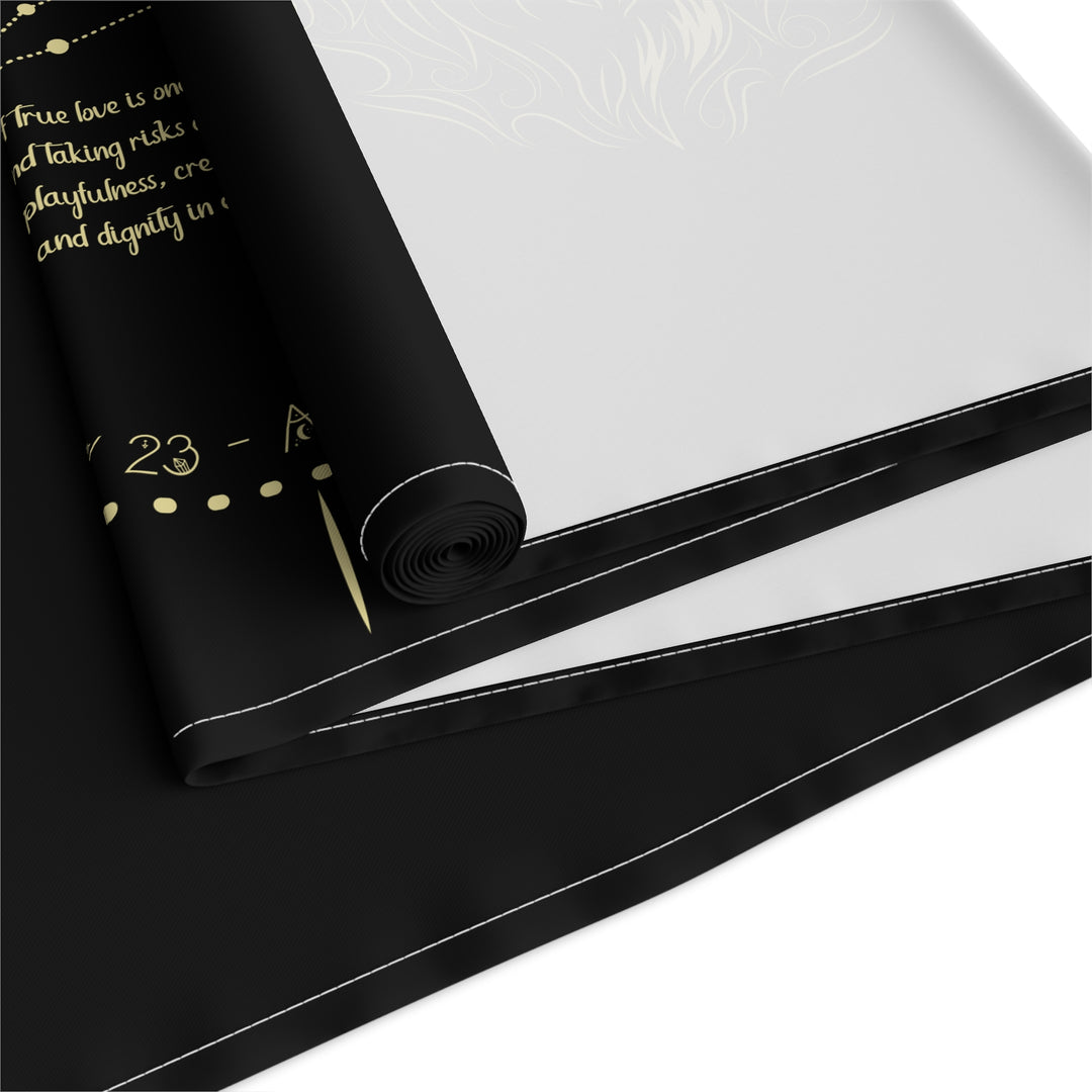 Leo Acrostic Poem Table Runner
