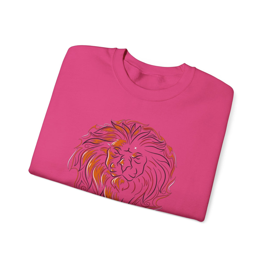 Leo  Acrostic Poem Astrology Sweatshirt - Unisex