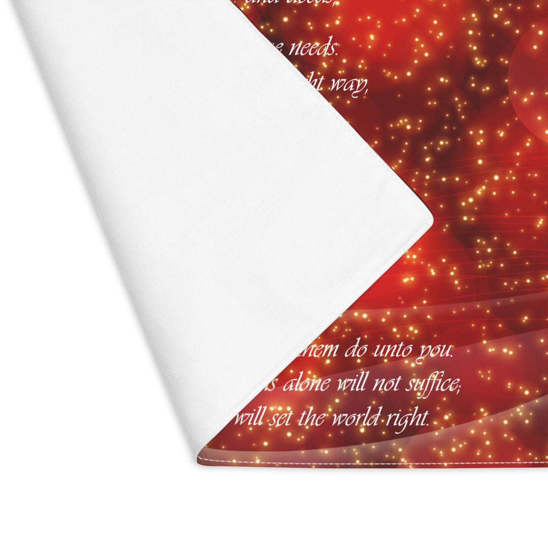 Joy to the World Acrostic Poem Placemat