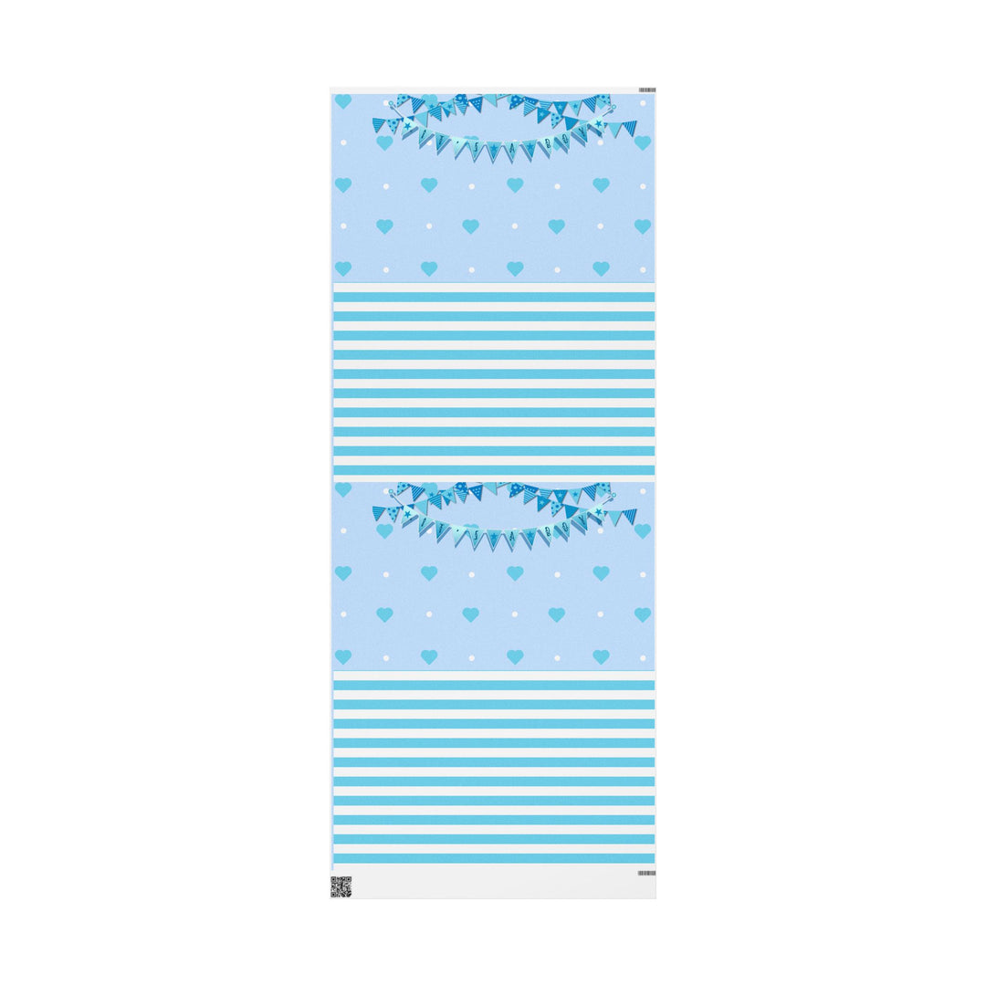 It’s a Boy Acrostic Poem Chic Gift Wrapping Paper