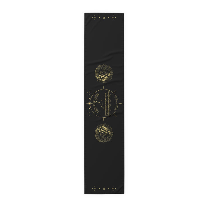 Leo Acrostic Poem Table Runner