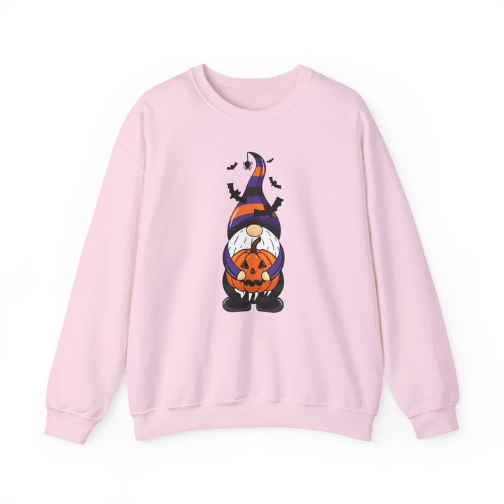 Happy Halloween Acrostic Poem Sweatshirt - Gnome with Pumpkin