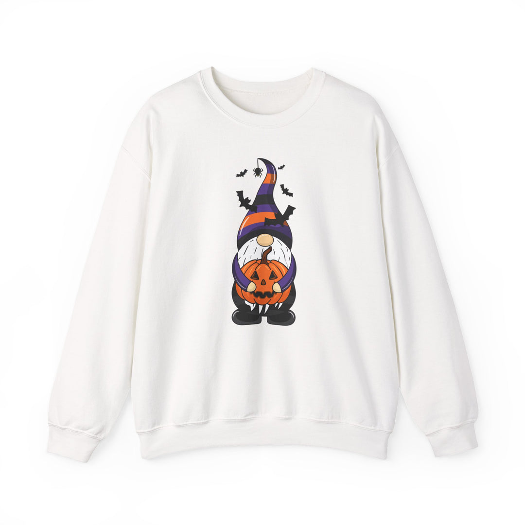Happy Halloween Acrostic Poem Sweatshirt - Gnome with Pumpkin