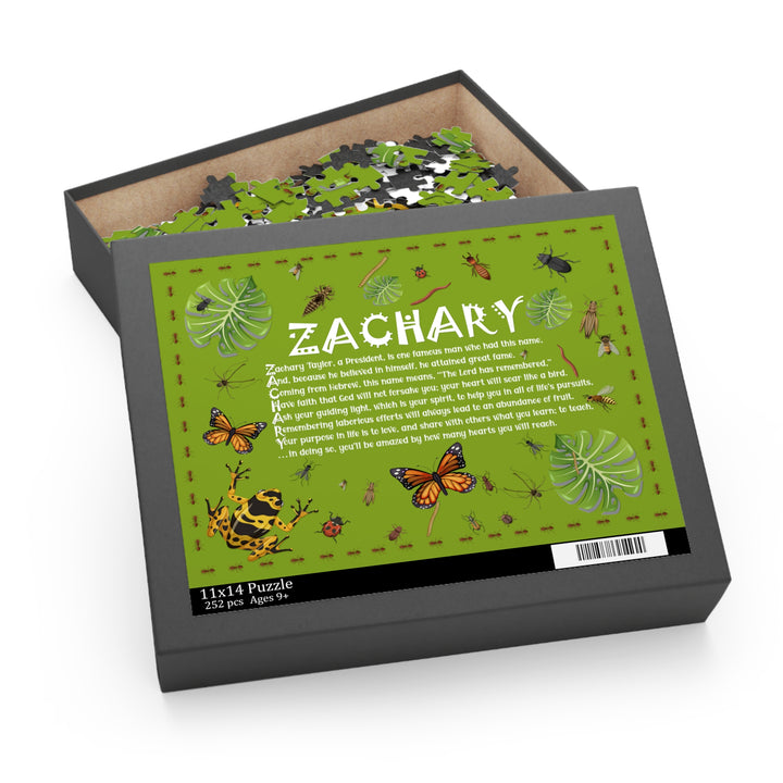 Namesakes  Acrostic Name Name Poem Puzzle - Insect Design