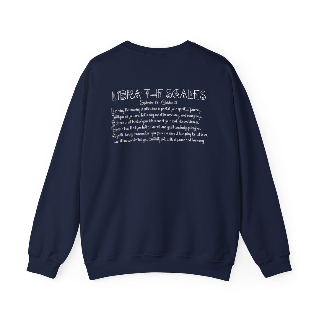 Libra Acrostic Poem Astrology Sweatshirt - Unisex