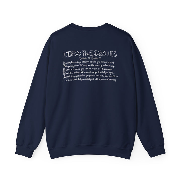 Libra Acrostic Poem Astrology Sweatshirt - Unisex