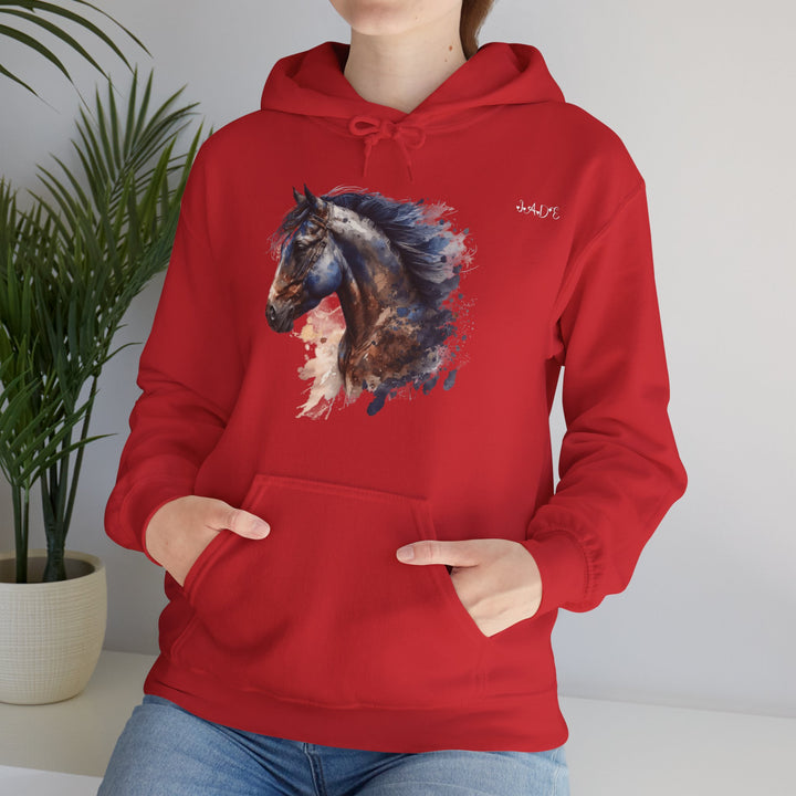 Namesakes Acrostic Name Hoodie - Horse