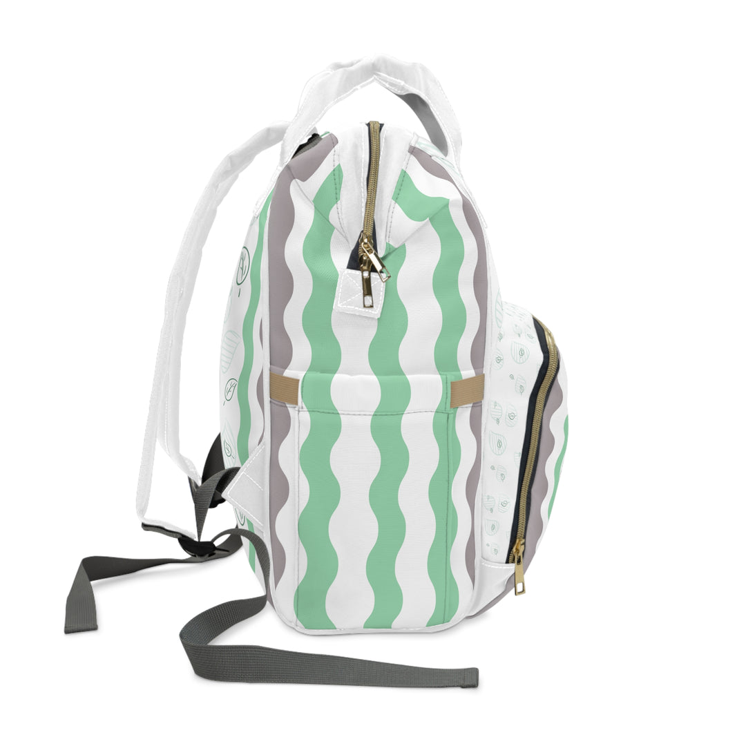 Baby Steps Multifunctional Diaper Backpack - "A Baby Is Born" - Dino