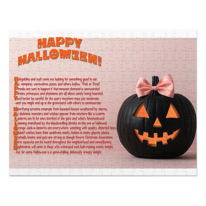 Happy Halloween Acrostic Poem Jigsaw Puzzle - Tin Box - 4