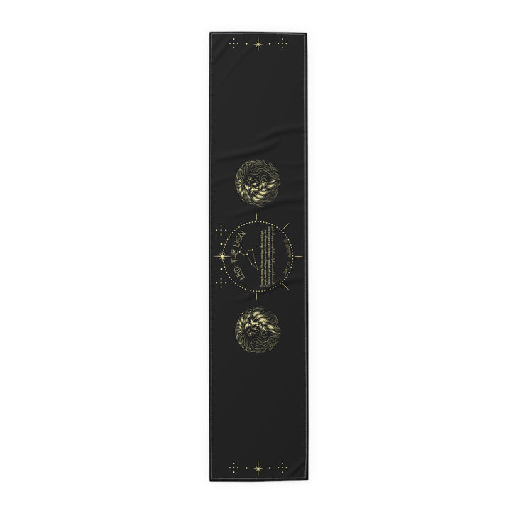 Leo Acrostic Poem Table Runner