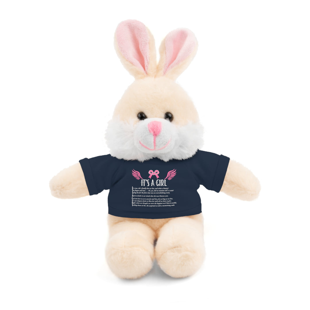 It's a Girl Acrostic Poem Stuffed Animal Collection with T-Shirt - Wings