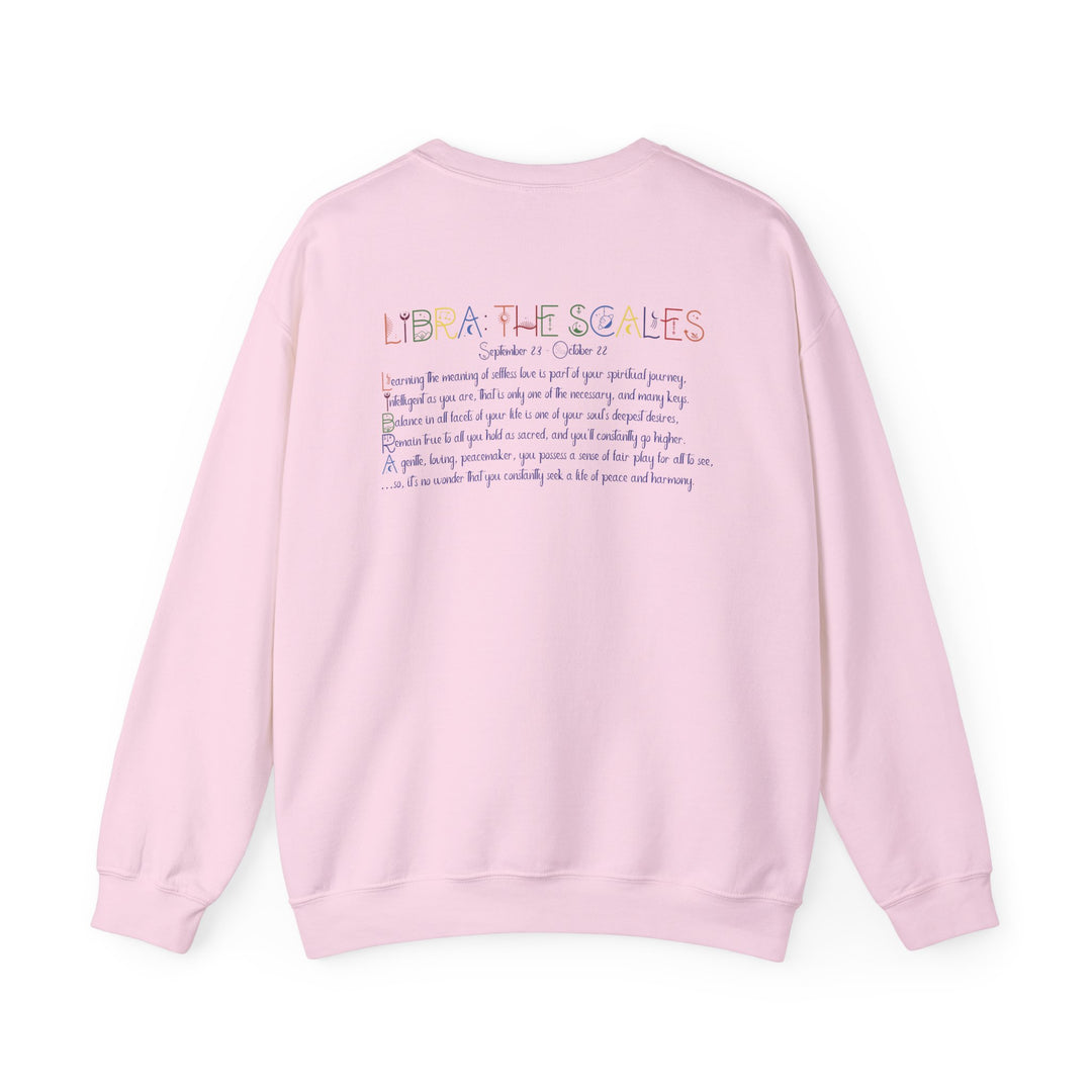 Libra Acrostic Poem Astrology Sweatshirt - Unisex