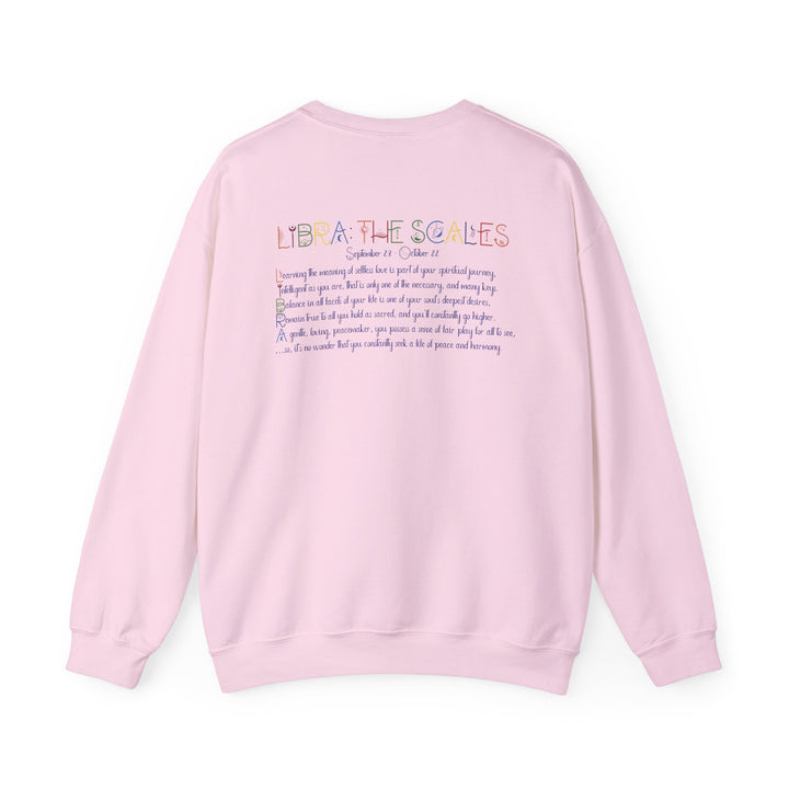 Libra Acrostic Poem Astrology Sweatshirt - Unisex