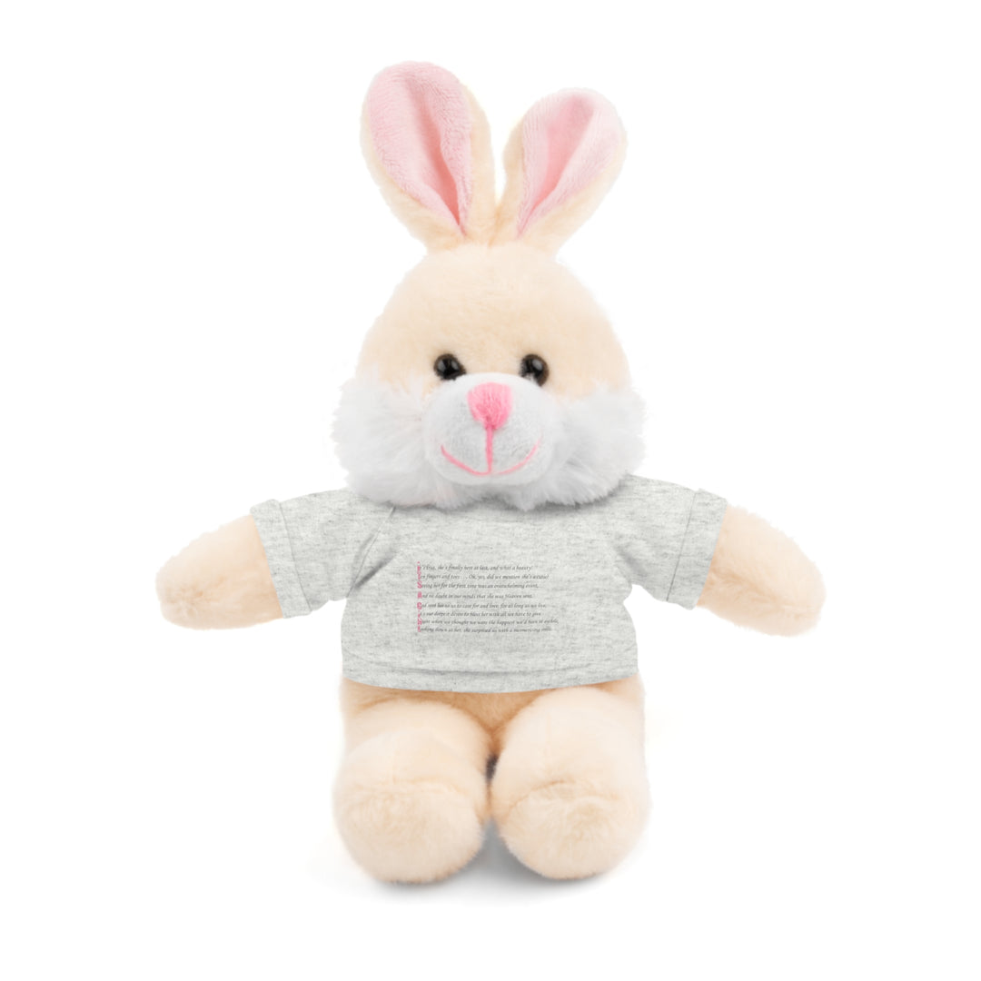 It’s a Girl Acrostic Poem Stuffed Animal Collection with T-Shirt