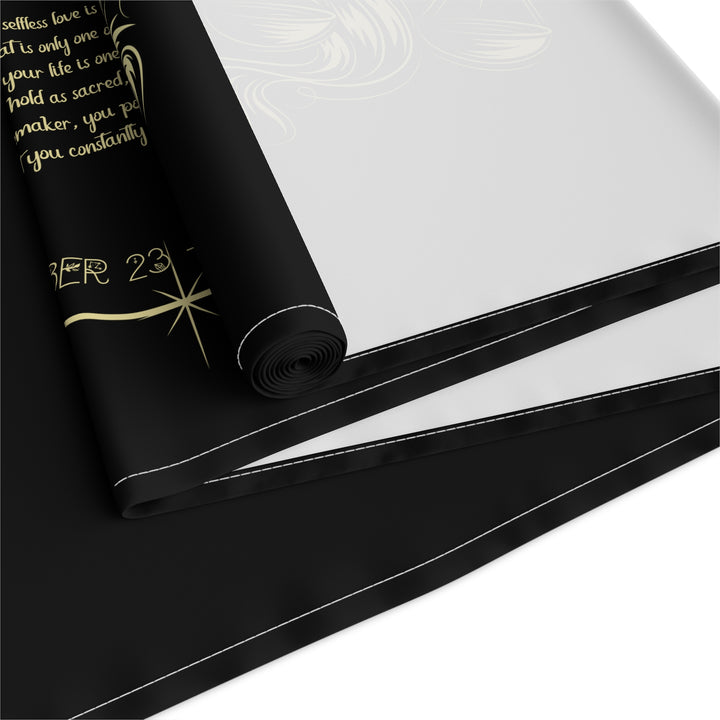 Libra Acrostic Poem Table Runner