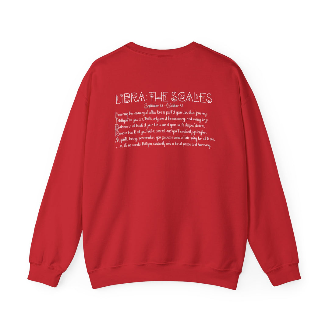 Libra Acrostic Poem Astrology Sweatshirt - Unisex