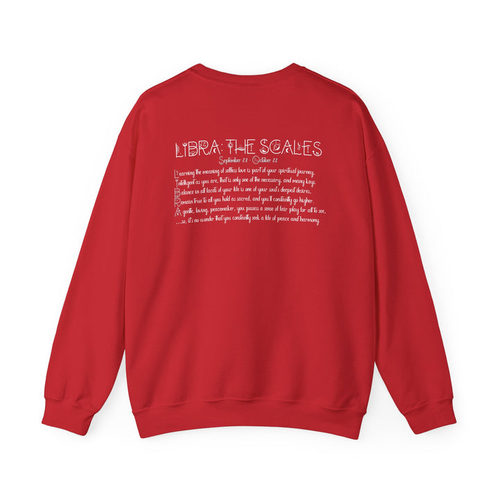 Libra Acrostic Poem Astrology Sweatshirt - Unisex