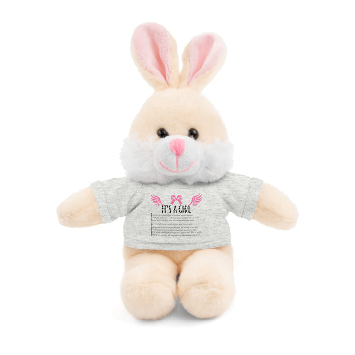 It's a Girl Acrostic Poem Stuffed Animal Collection with T-Shirt - Wings