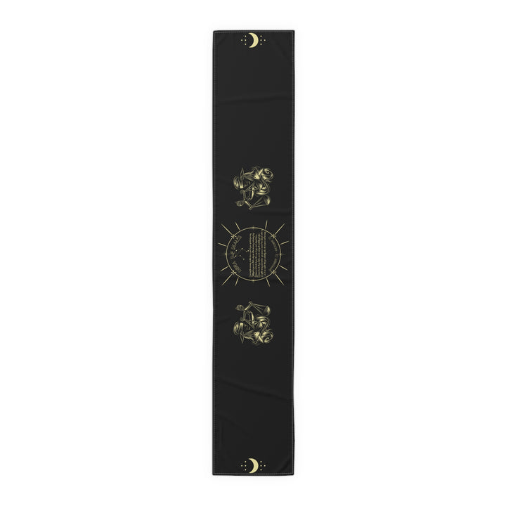 Libra Acrostic Poem Table Runner