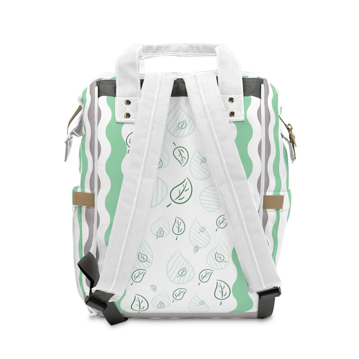 Baby Steps Multifunctional Diaper Backpack - "A Baby Is Born" - Dino - Personalized