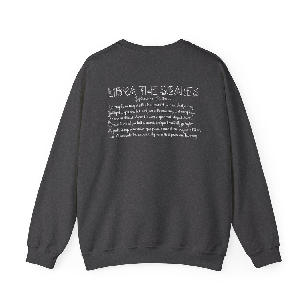Libra Acrostic Poem Astrology Sweatshirt - Unisex