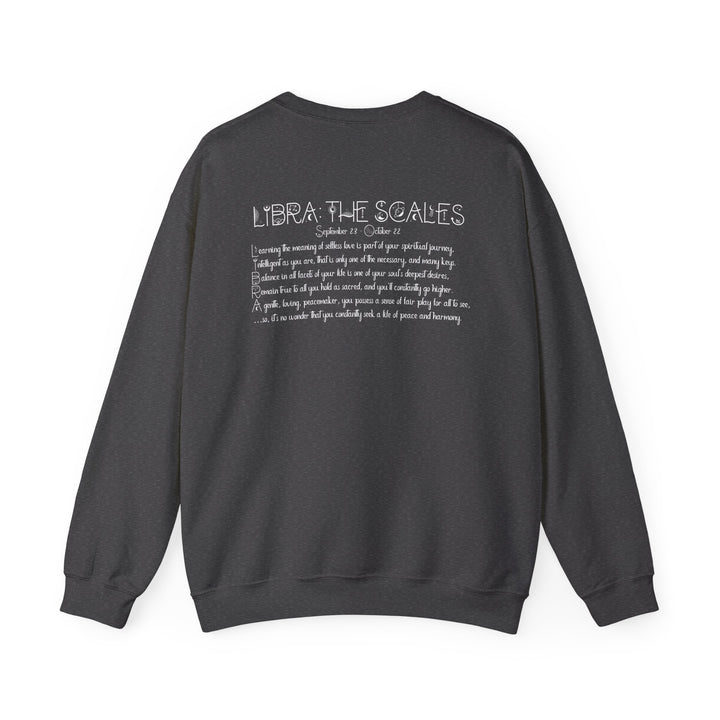 Libra Acrostic Poem Astrology Sweatshirt - Unisex