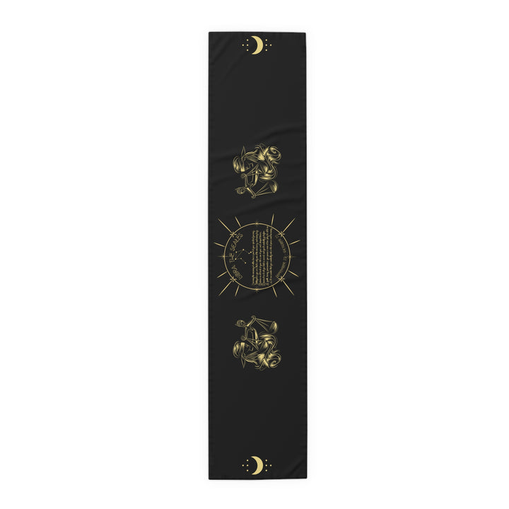 Libra Acrostic Poem Table Runner