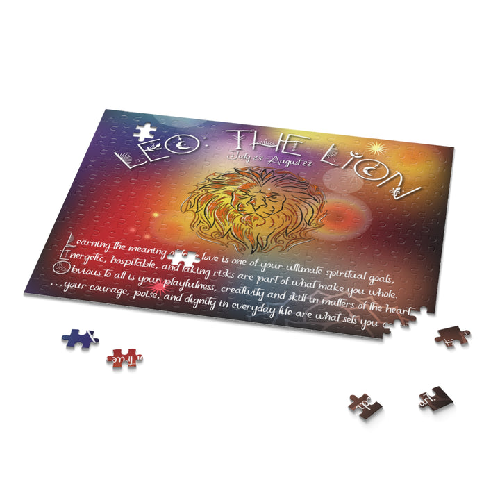 Leo Acrostic Poem Horoscope Puzzle - Beams