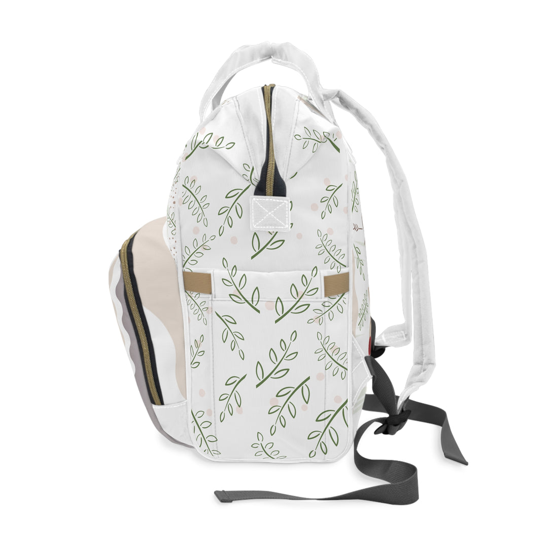 Baby Steps Multifunctional Diaper Backpack - "A Baby Is Born" - Deer - Personalized