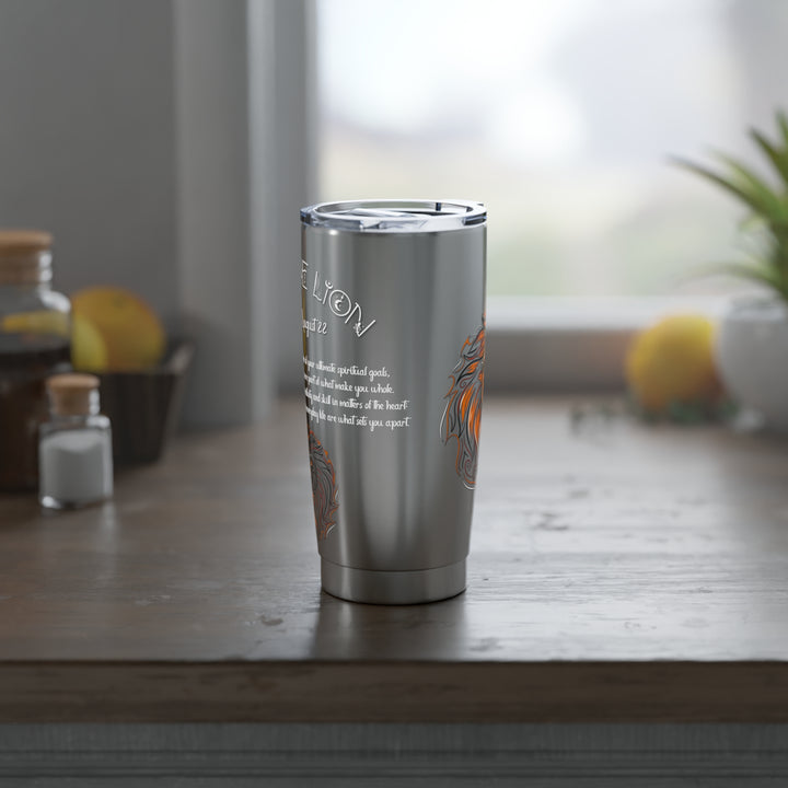 Leo Acrostic Poem Vagabond 20 oz. Tumbler