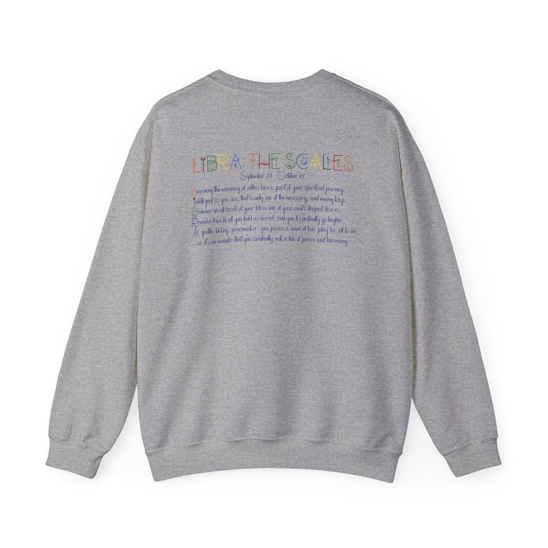 Libra Acrostic Poem Astrology Sweatshirt - Unisex