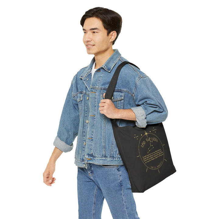 Leo Acrostic Poem Adjustable Tote Bag