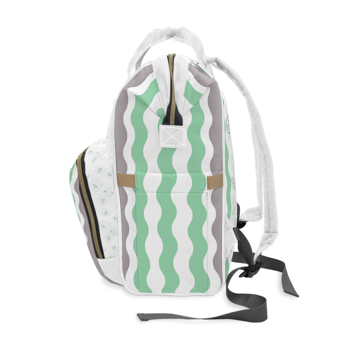Baby Steps Multifunctional Diaper Backpack - "A Baby Is Born" - Dino