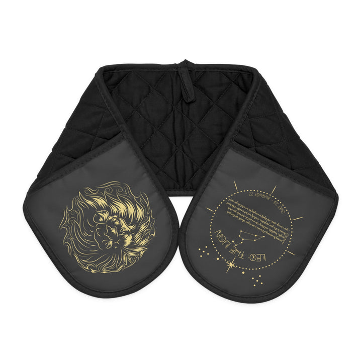 Leo Acrostic Poem Oven Mitts
