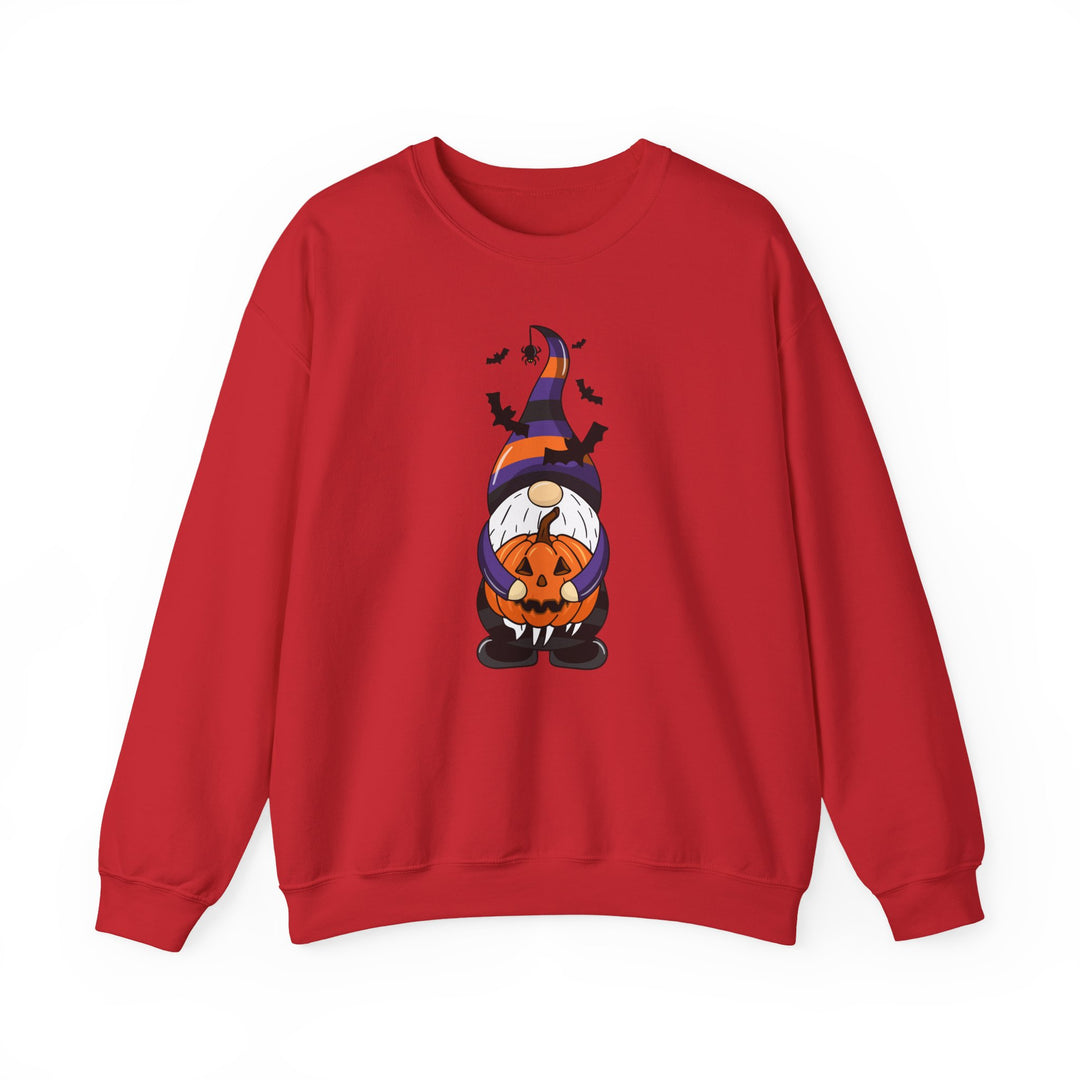 Happy Halloween Acrostic Poem Sweatshirt - Gnome with Pumpkin